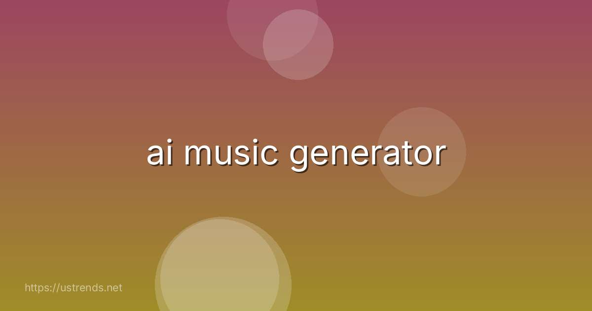 ai music generator
