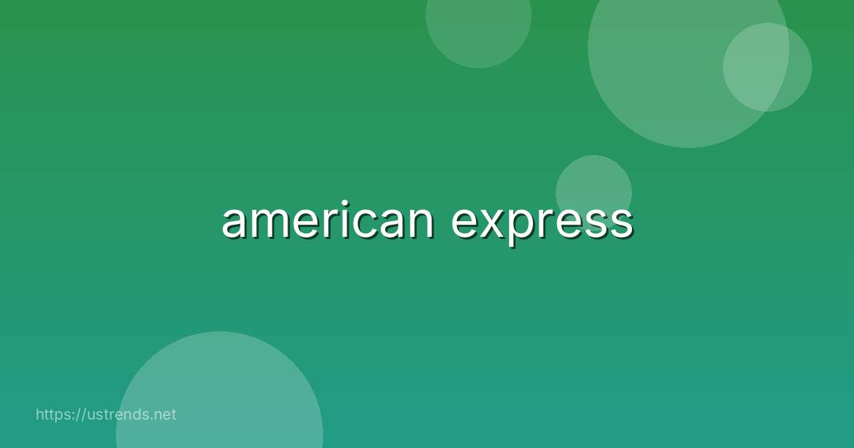 american express