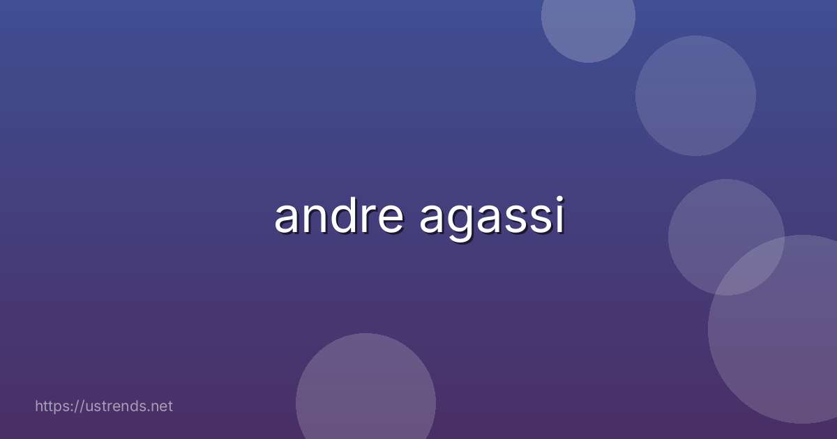 andre agassi