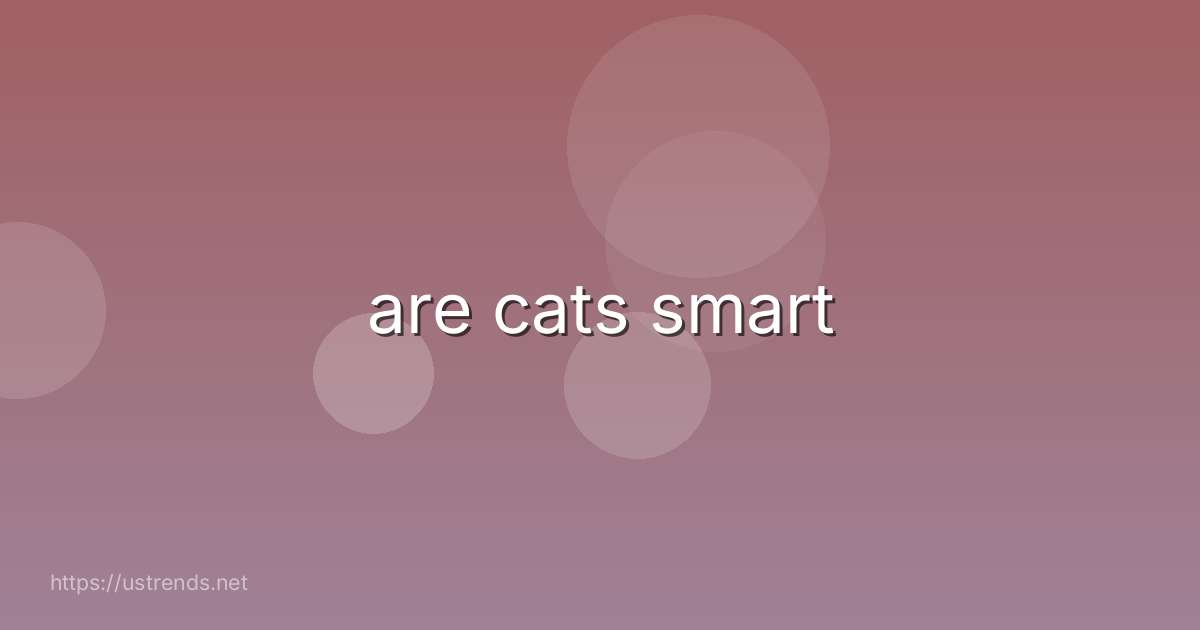 are cats smart