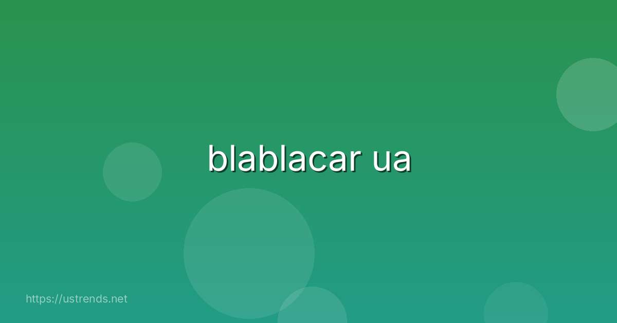blablacar ua
