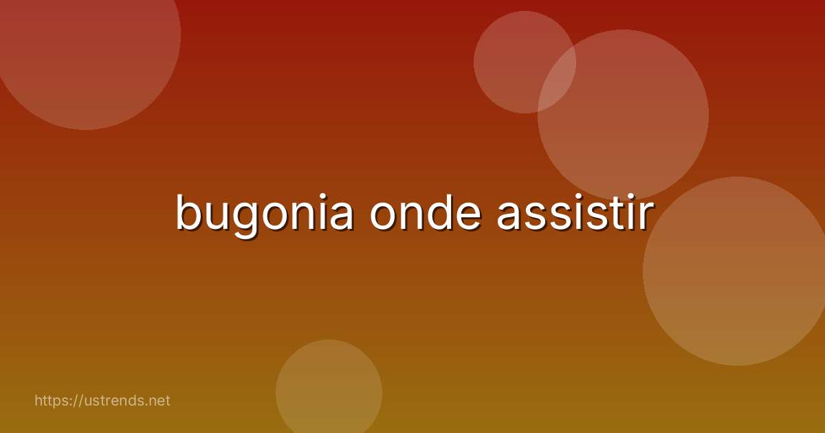bugonia onde assistir