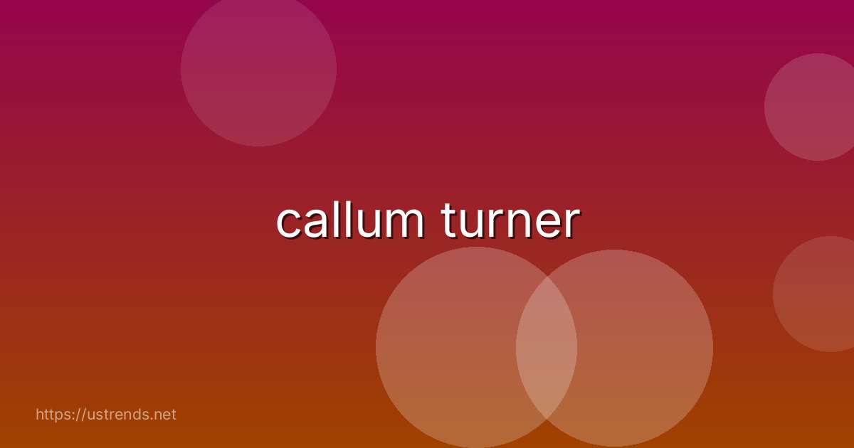 callum turner