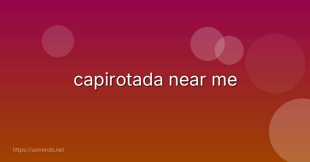 capirotada near me