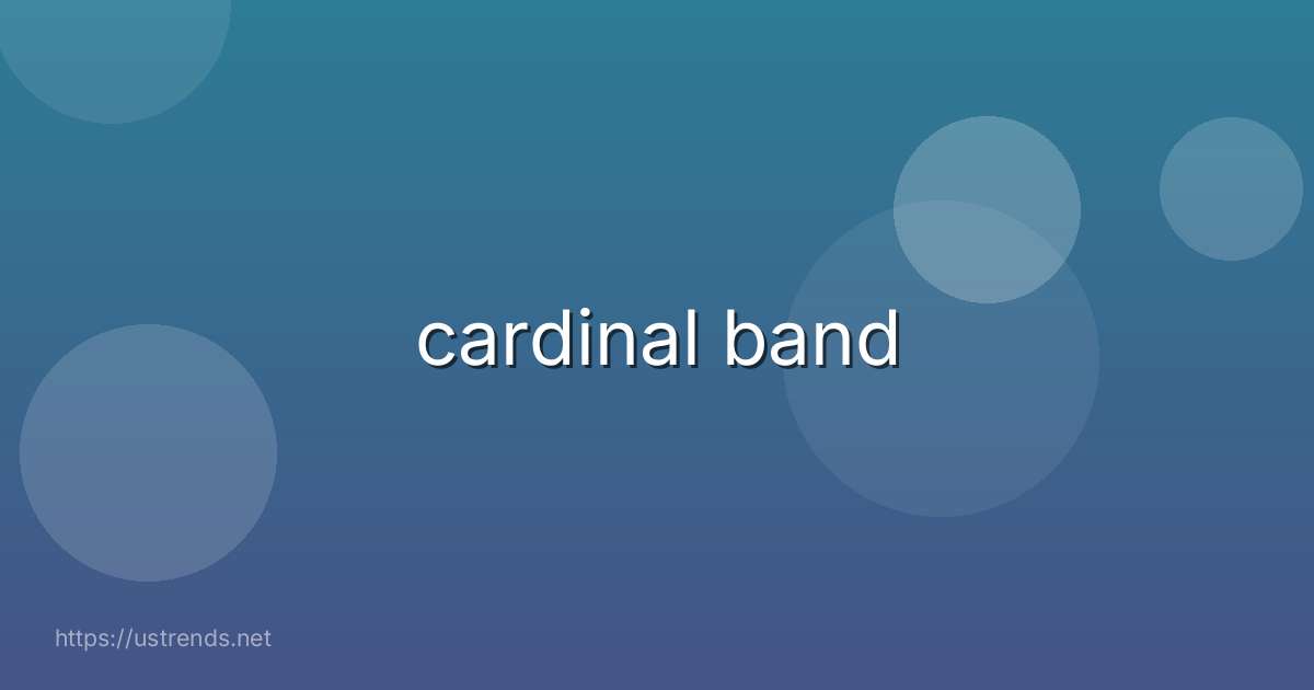 cardinal band