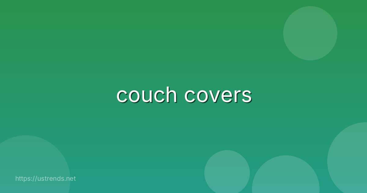 couch covers