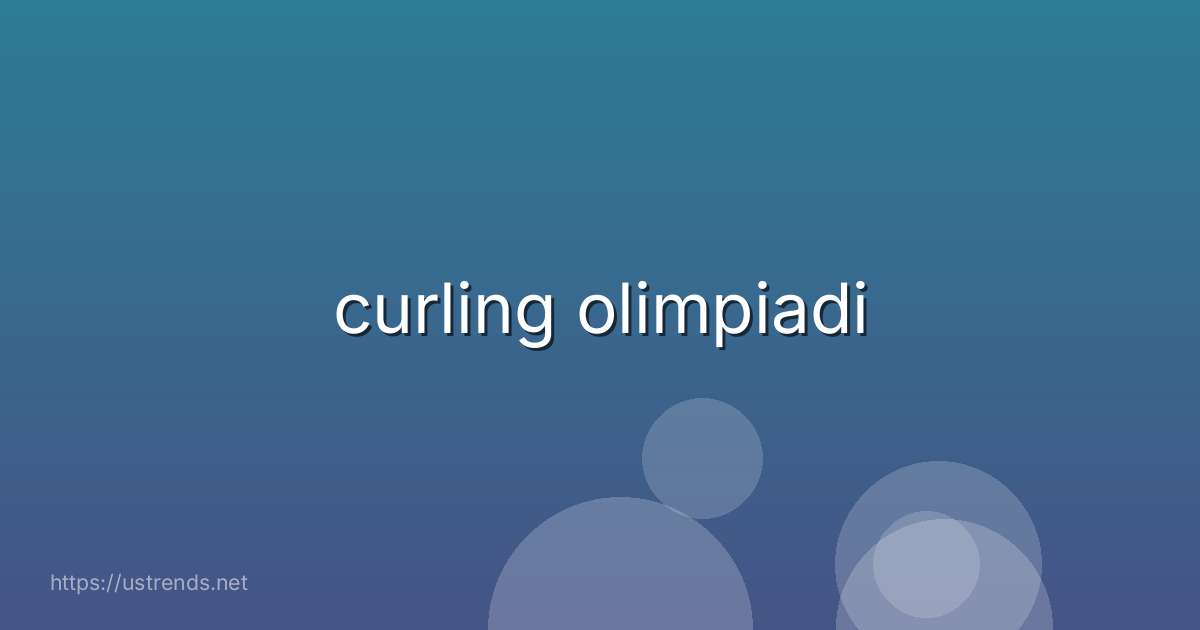curling olimpiadi
