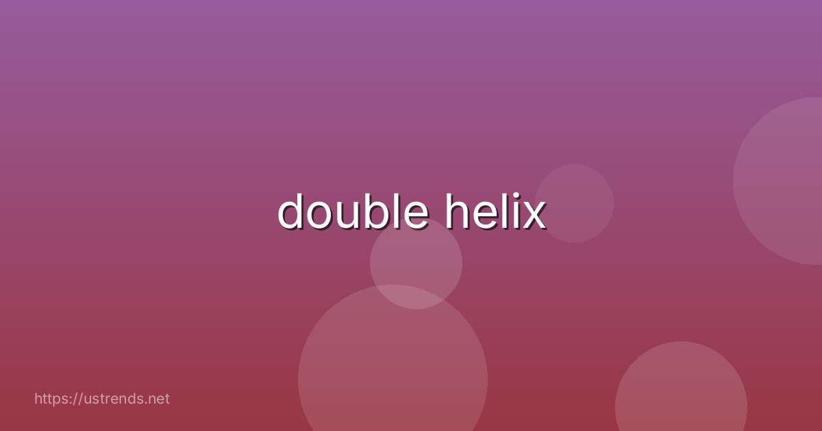 double helix