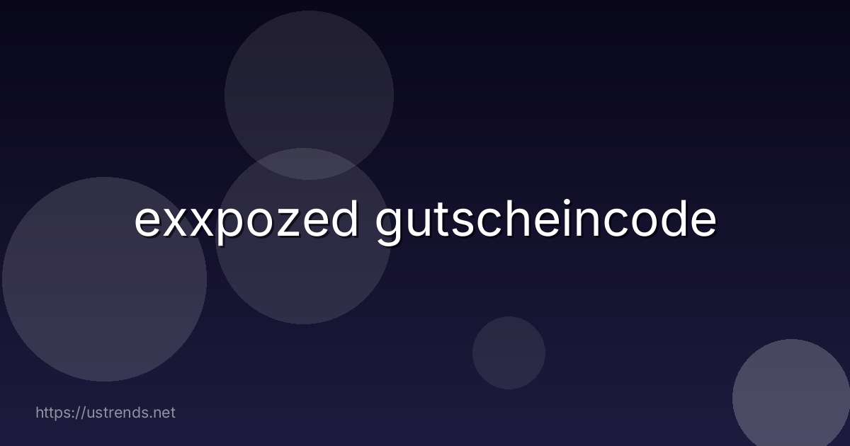 exxpozed gutscheincode