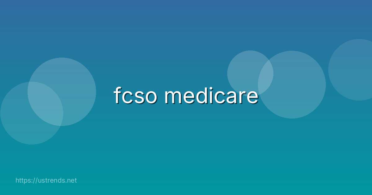 fcso medicare
