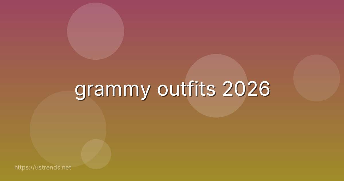 grammy outfits 2026