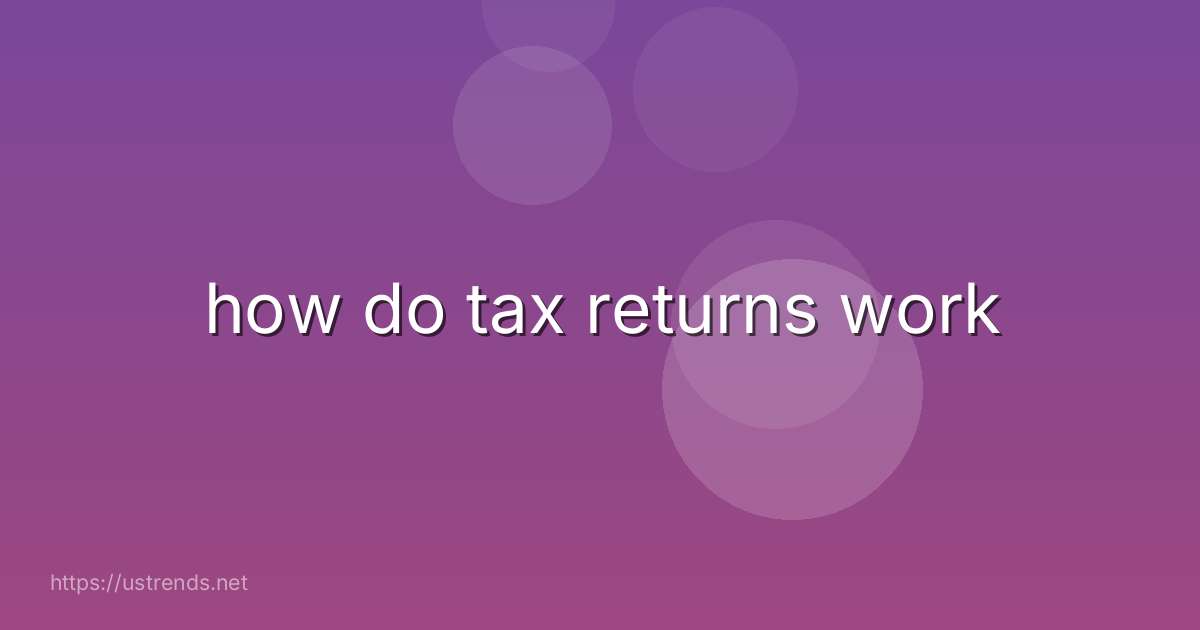 how do tax returns work