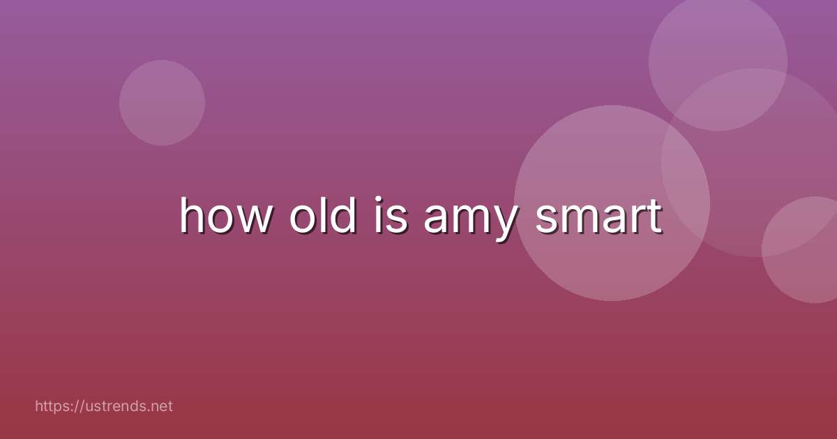 how old is amy smart