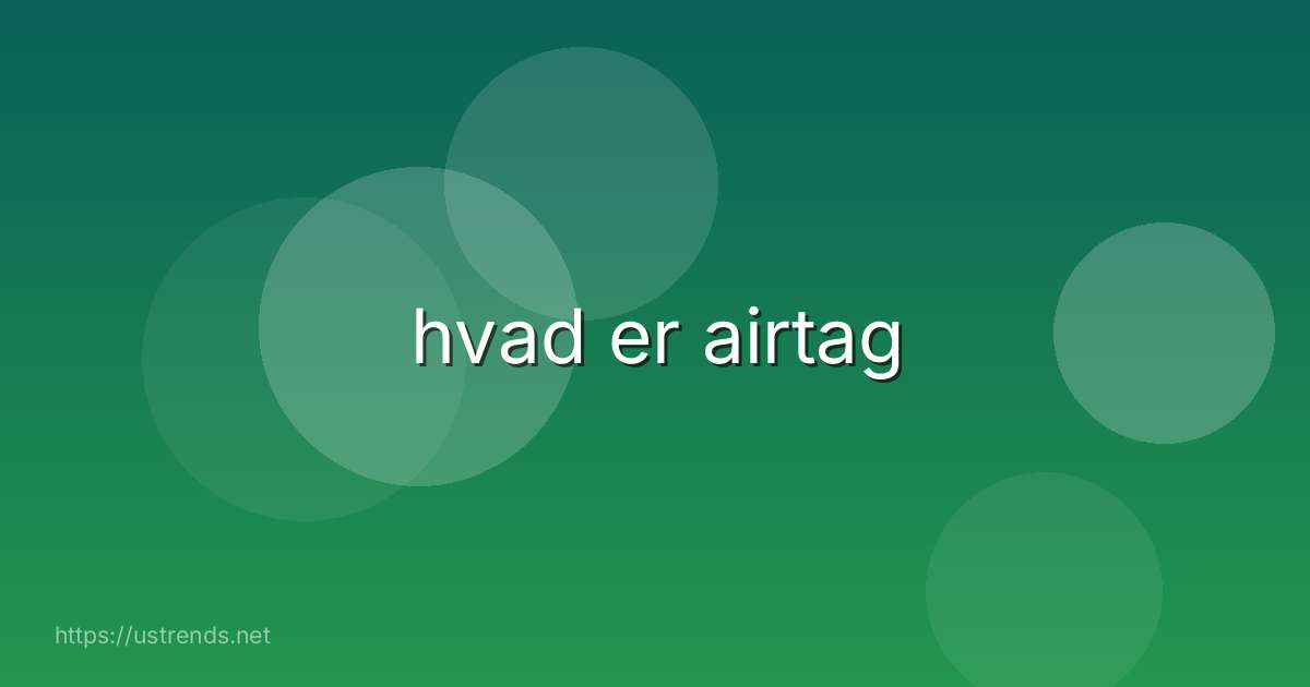 hvad er airtag