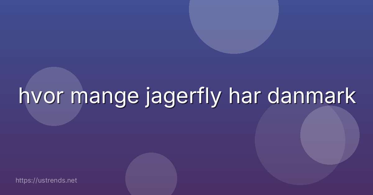 hvor mange jagerfly har danmark