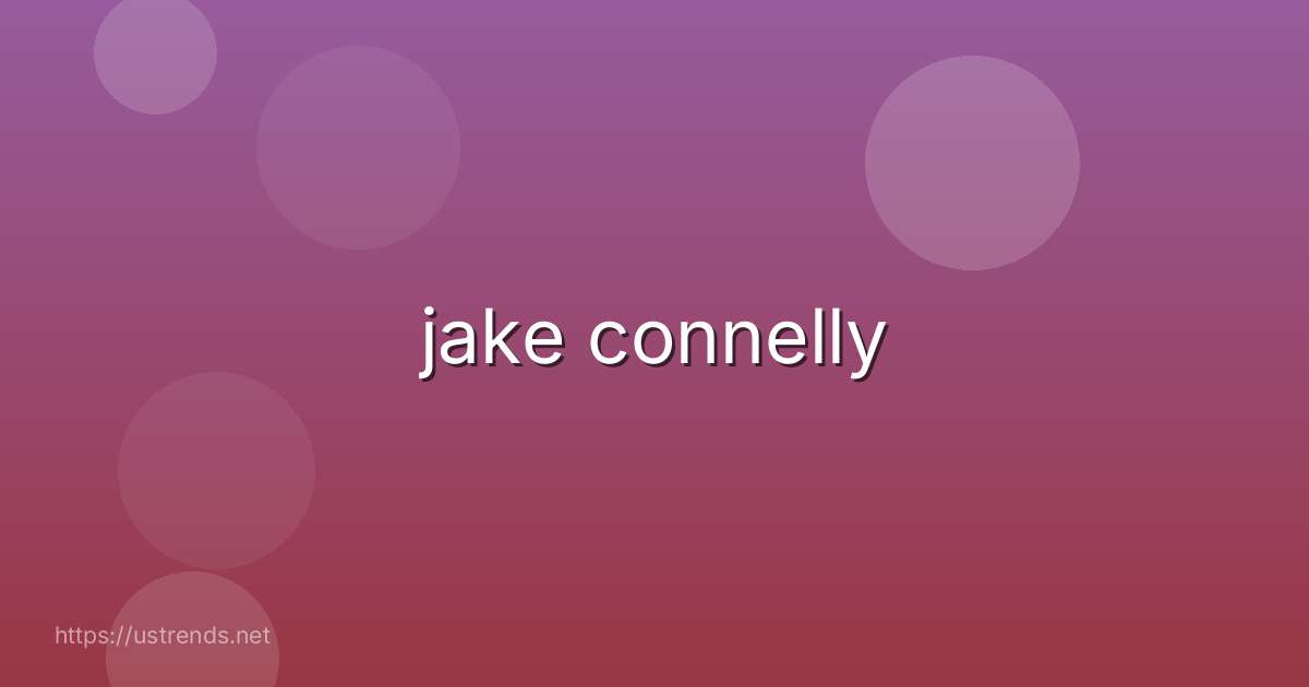 jake connelly