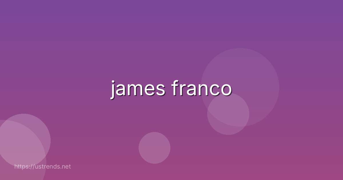 james franco