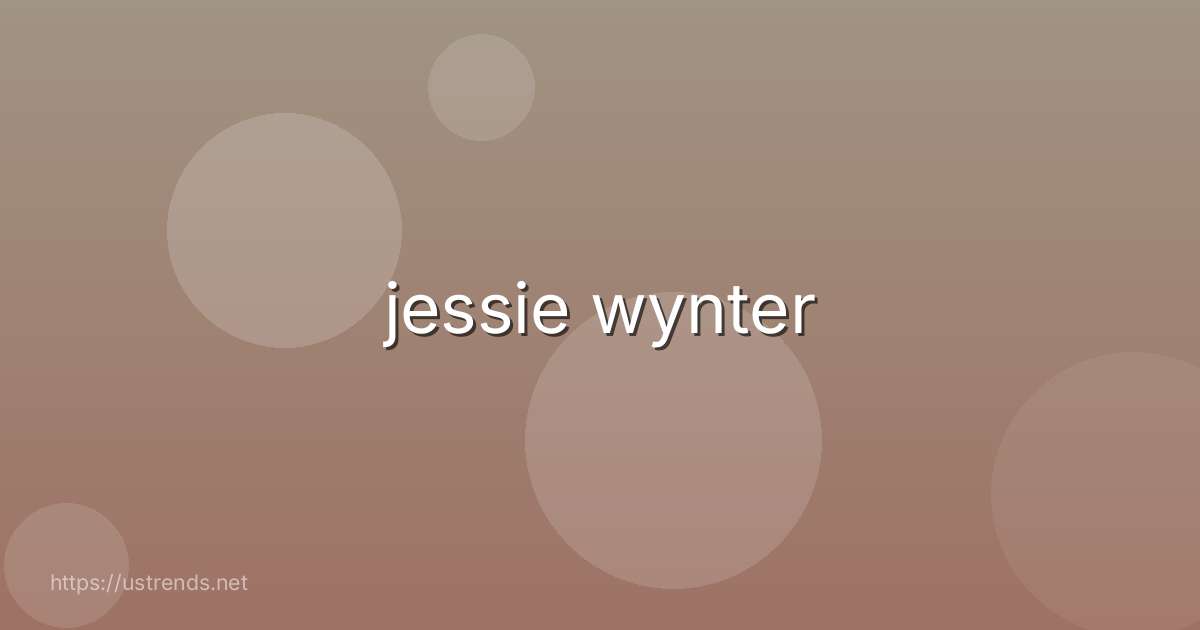 jessie wynter