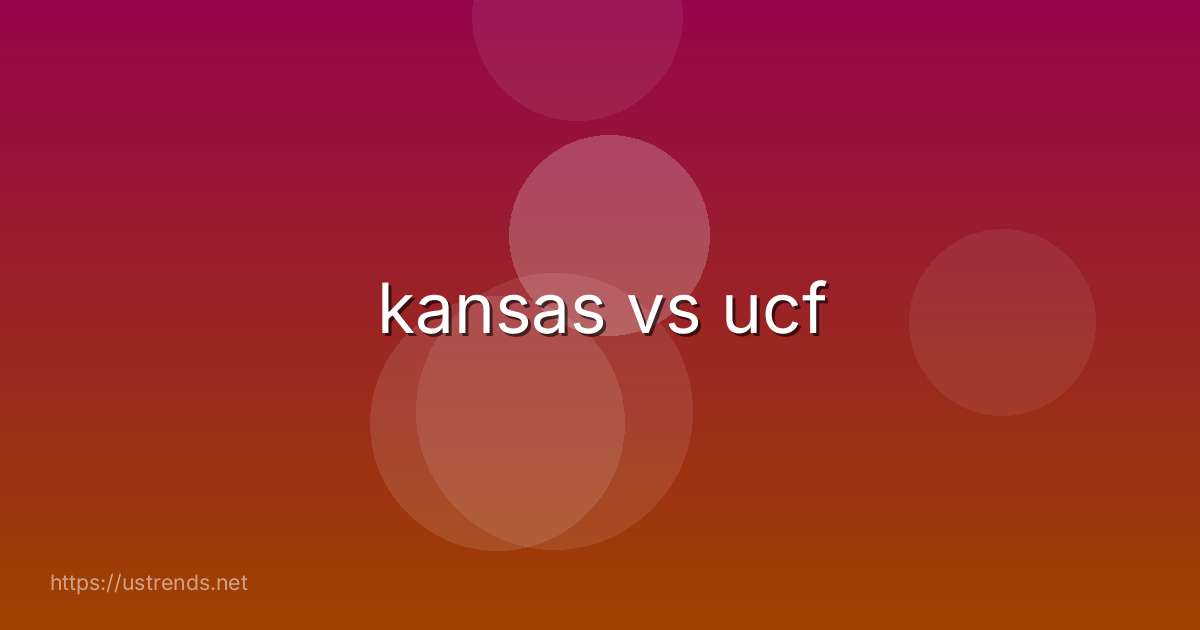 kansas vs ucf