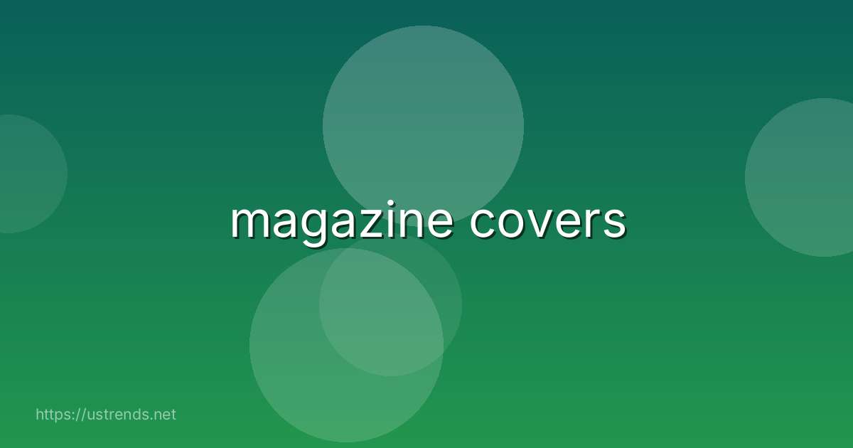 magazine covers
