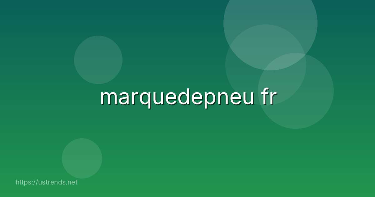 marquedepneu fr
