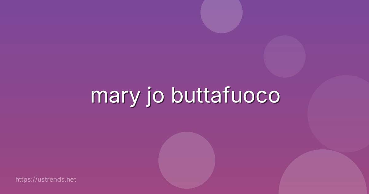 mary jo buttafuoco
