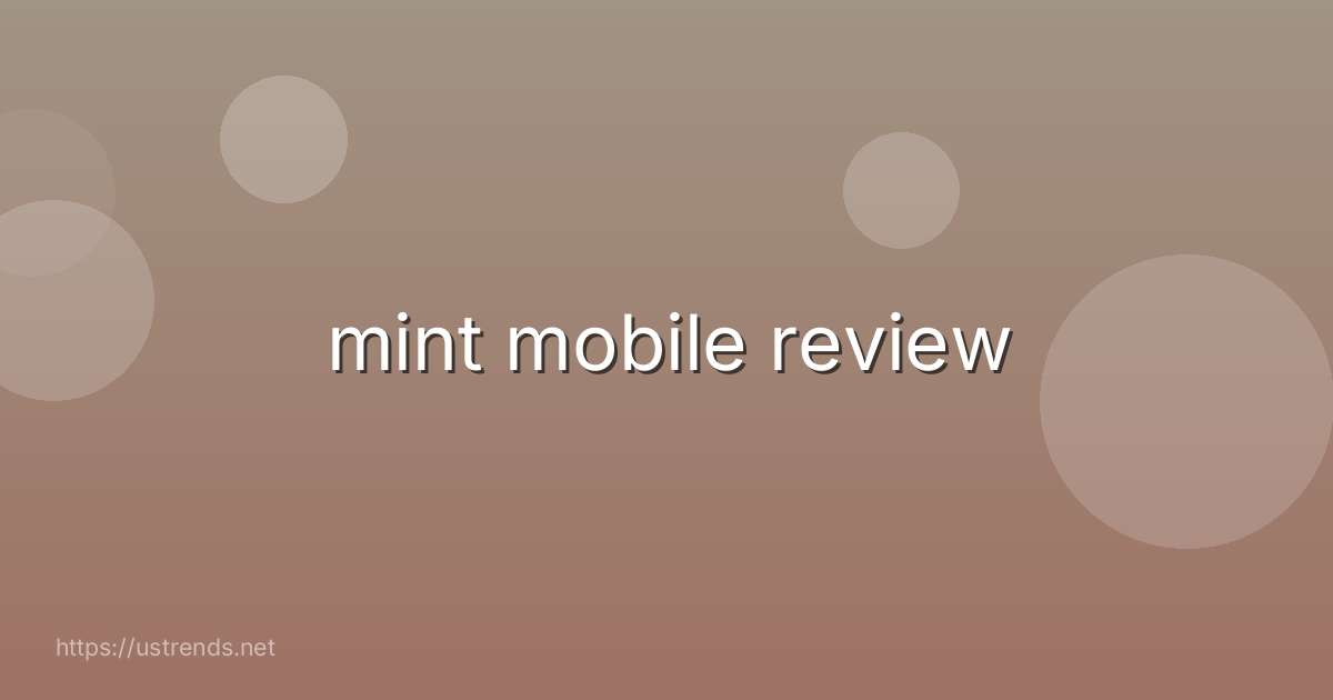 mint mobile review