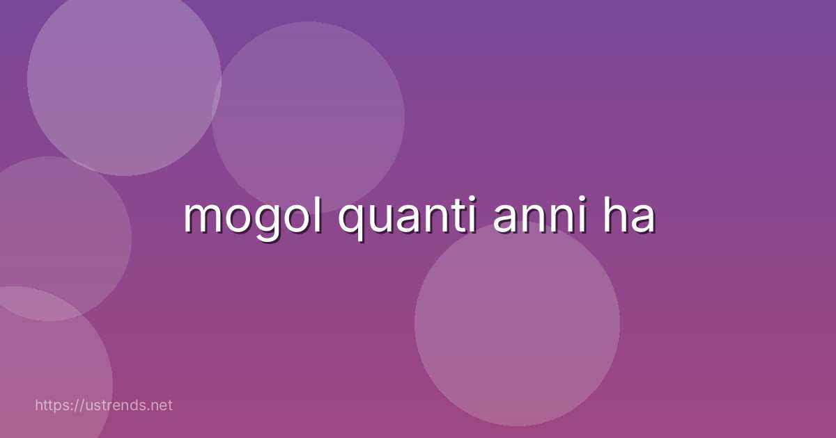mogol quanti anni ha