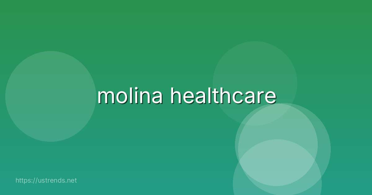 molina healthcare