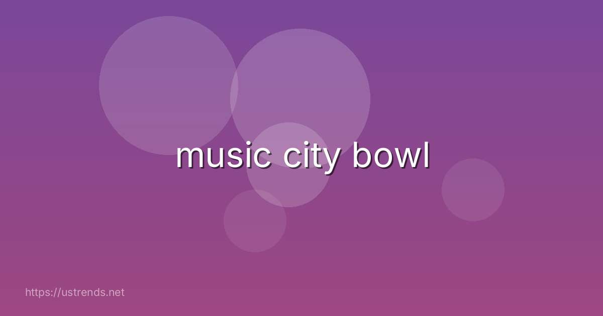 music city bowl