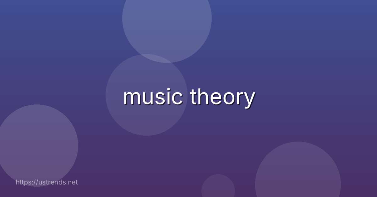 music theory
