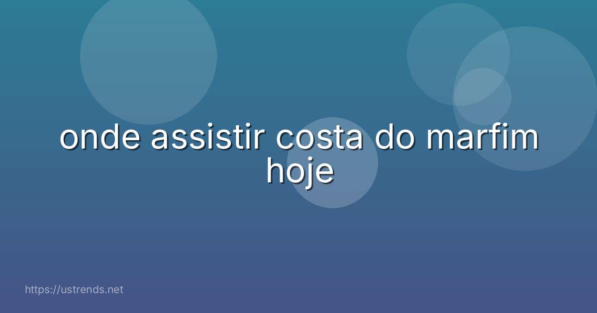 onde assistir costa do marfim hoje