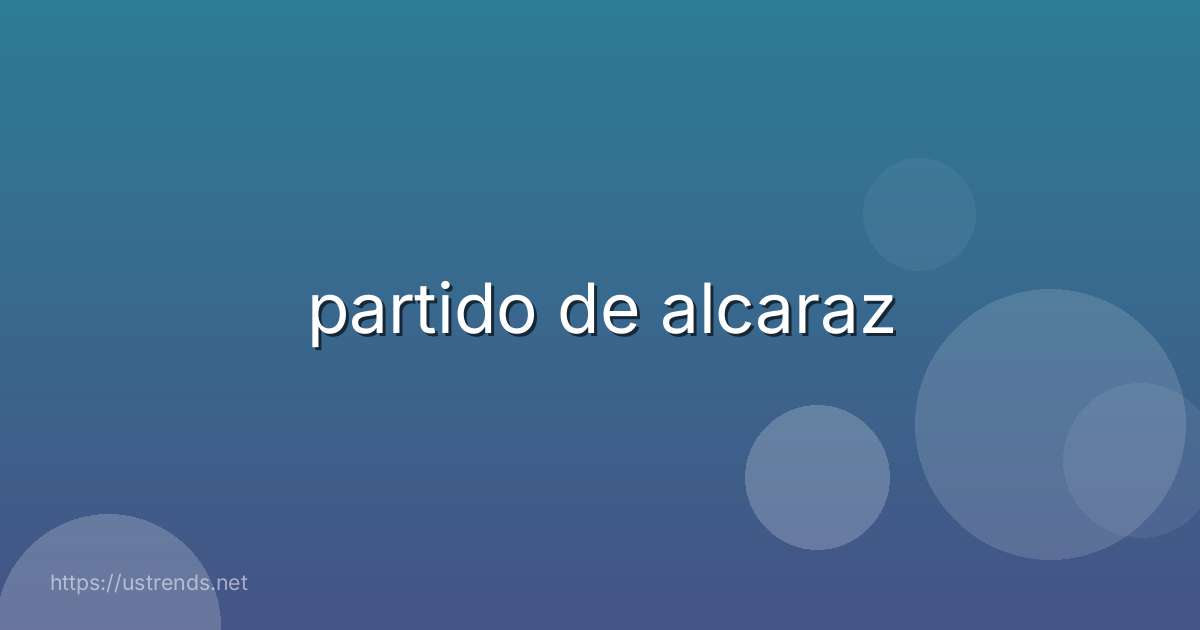 partido de alcaraz
