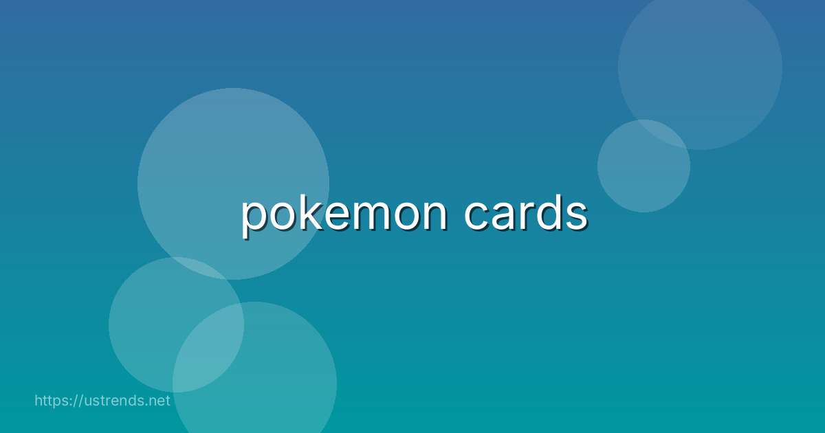 pokemon cards