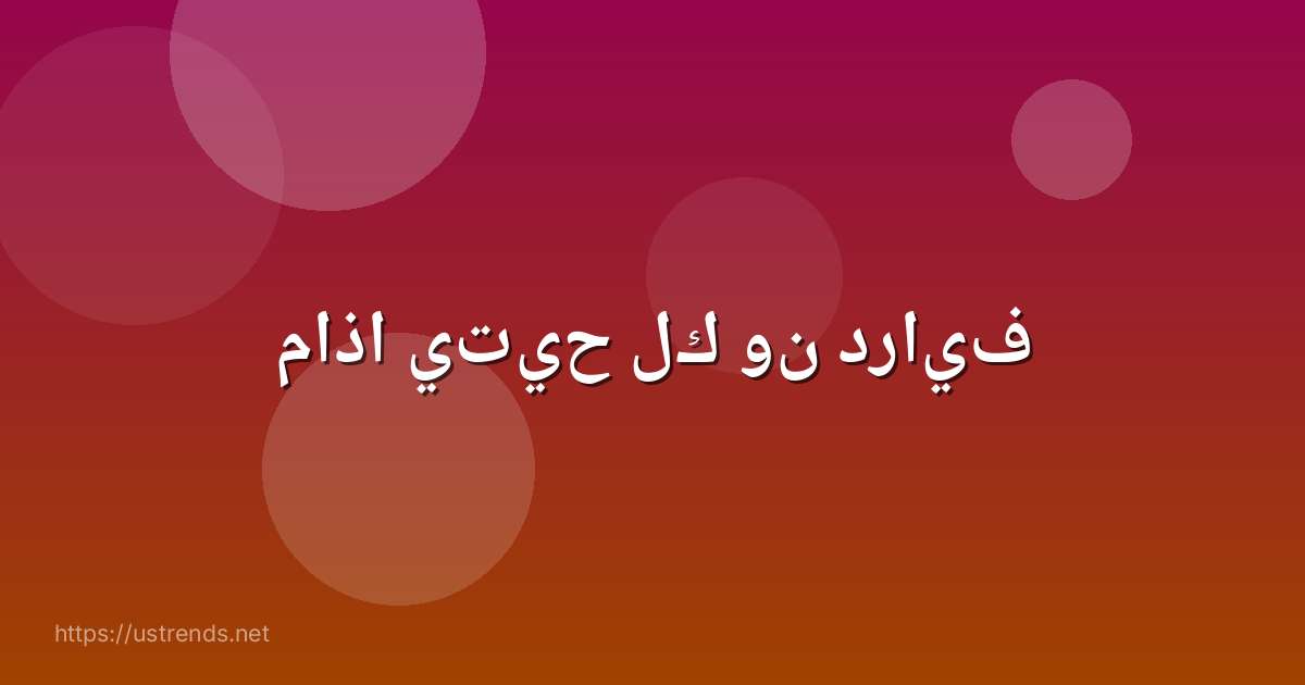 ماذا يتيح لك ون درايف