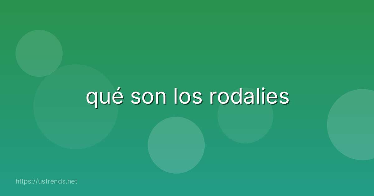 qué son los rodalies