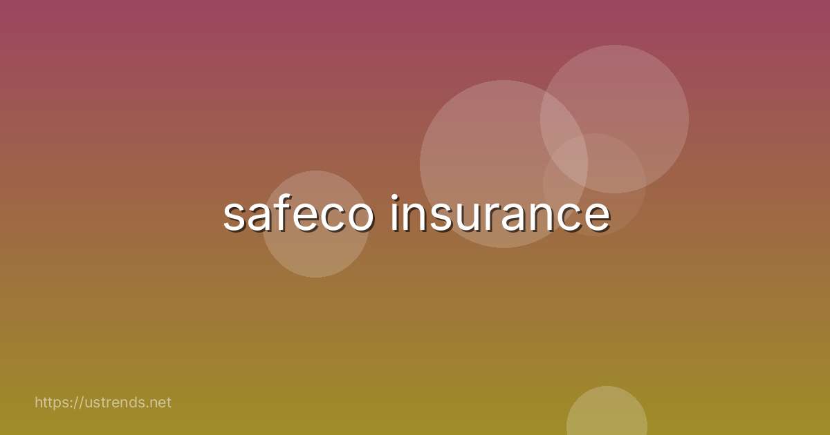 safeco insurance