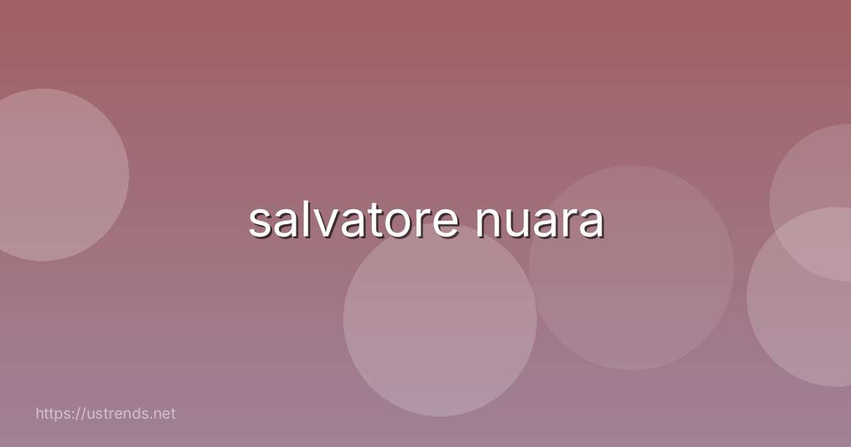 salvatore nuara