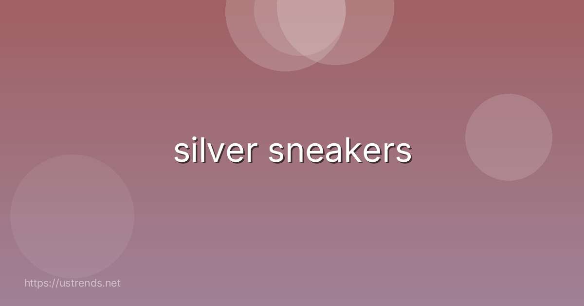 silver sneakers