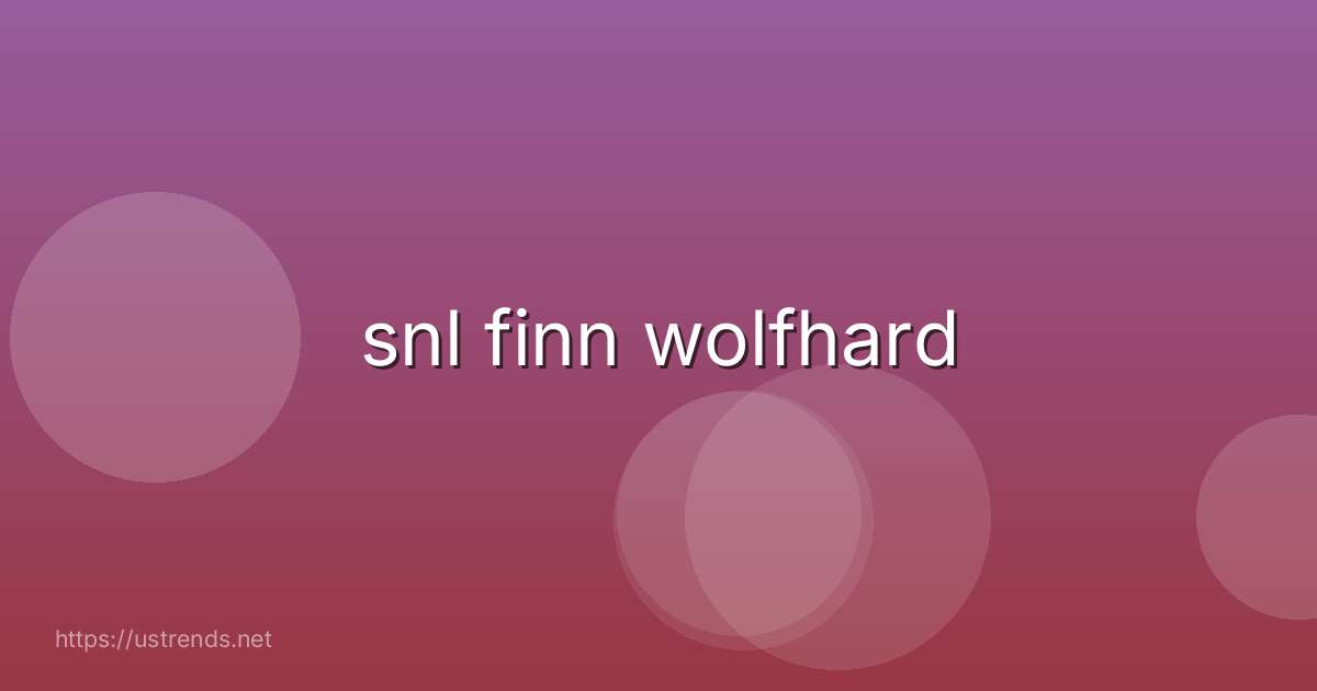 snl finn wolfhard
