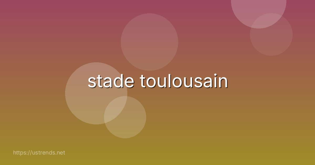 stade toulousain