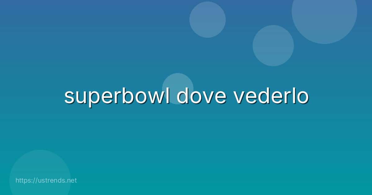 superbowl dove vederlo