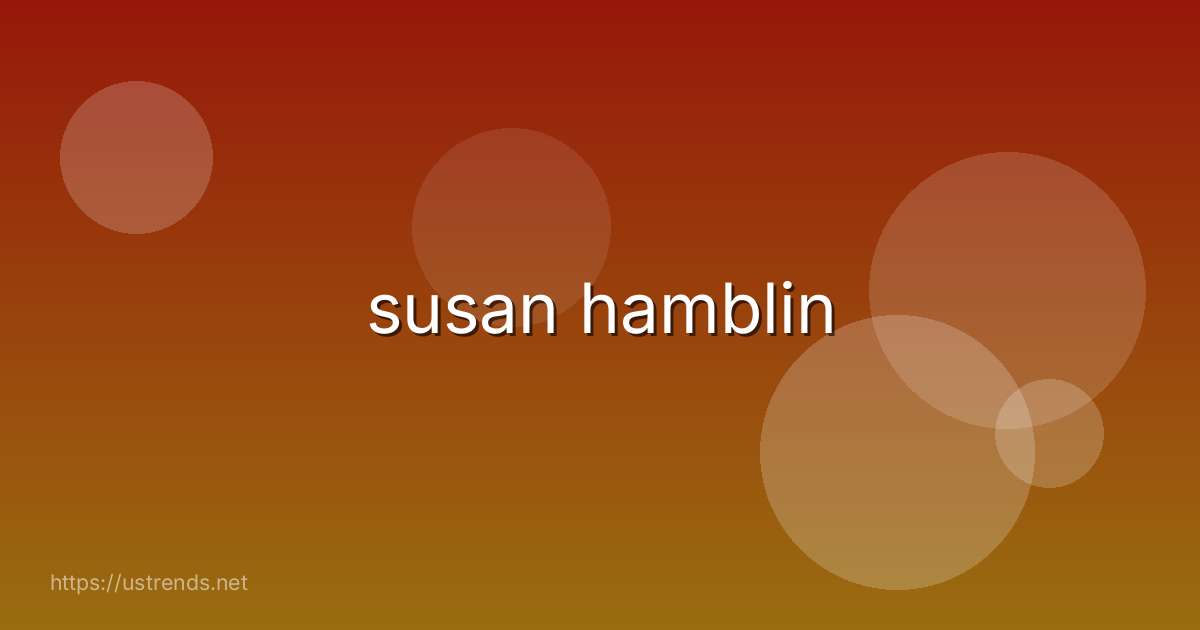 susan hamblin