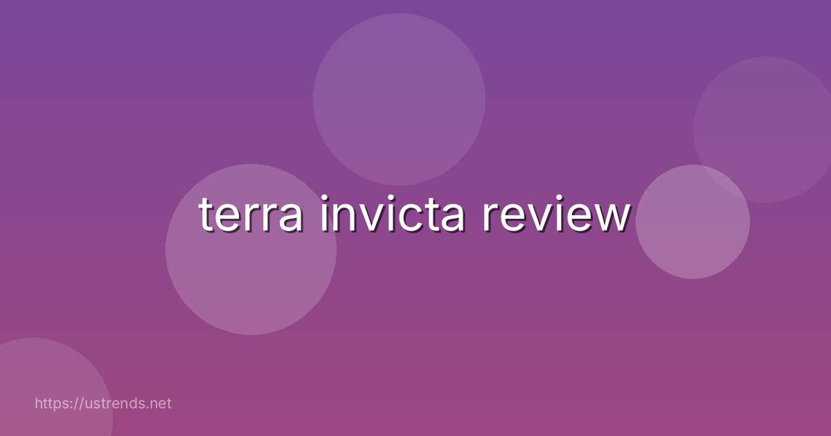 terra invicta review