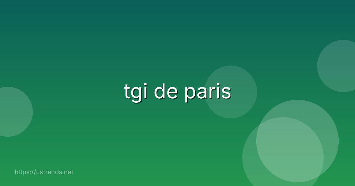 tgi de paris