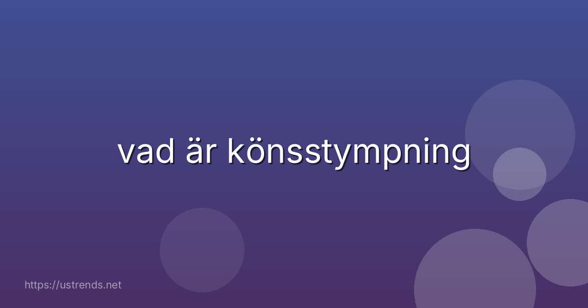 vad är könsstympning