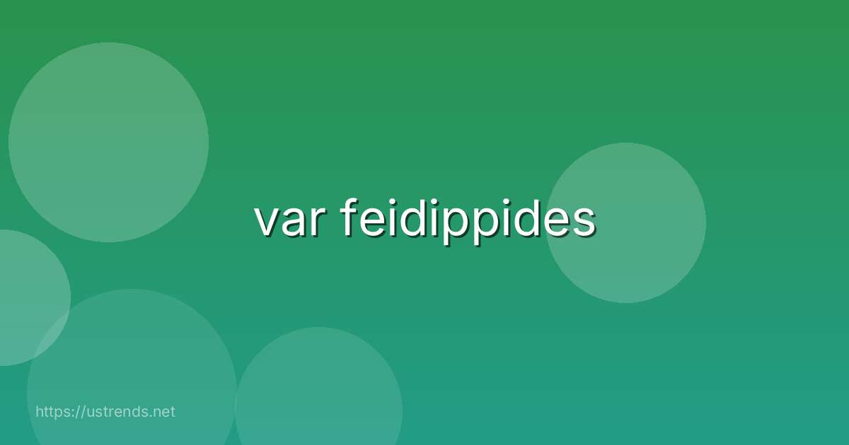 var feidippides