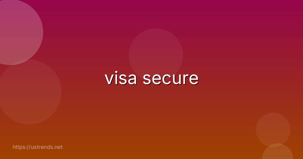 visa secure