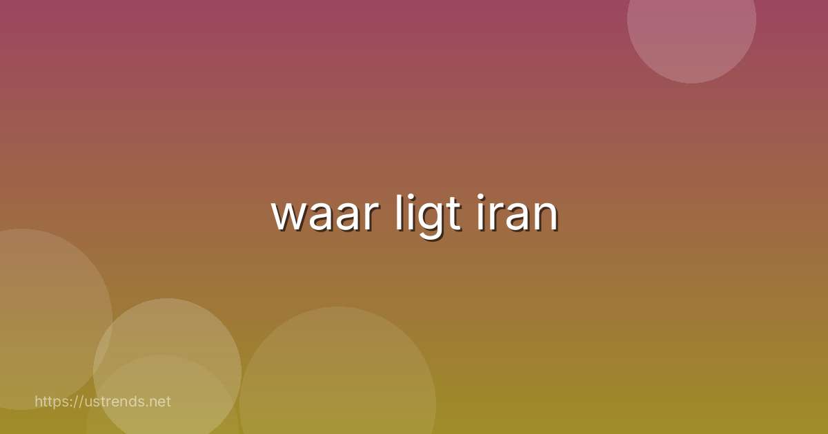 waar ligt iran