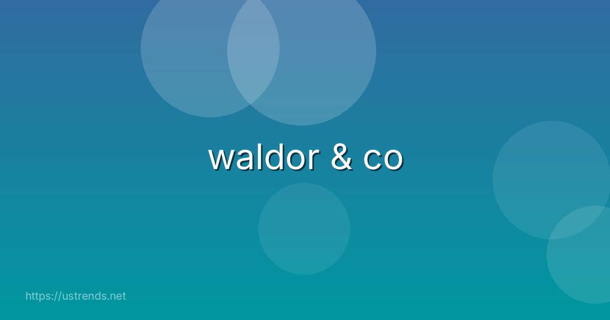waldor & co